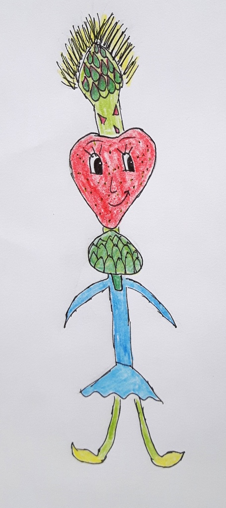 asperge fraise artichaut tisser les mots