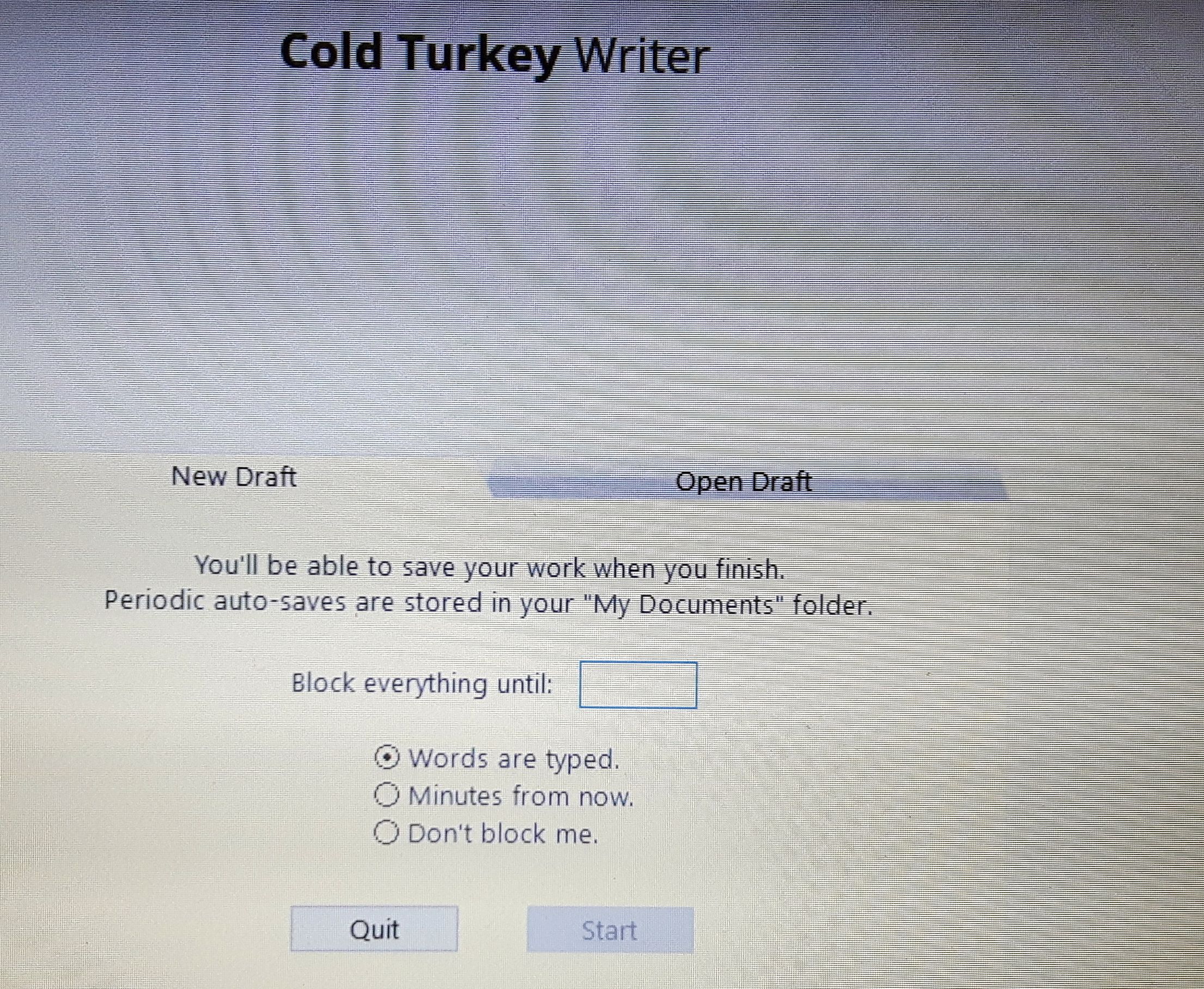 Cold turkey writer, c&rsquo;est quoi ce truc&nbsp;?