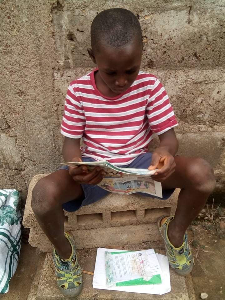 Des nouvelles de mon filleul du&nbsp;Togo