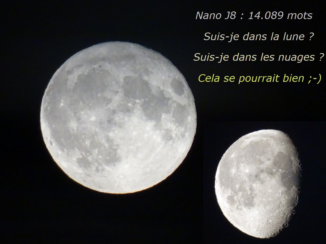 Nanowrimo J8 : un peu moins, mais toujours&nbsp;passionnément