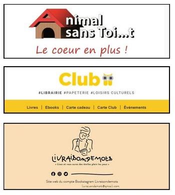 Nouvelles bannières du côté de mes&nbsp;amis