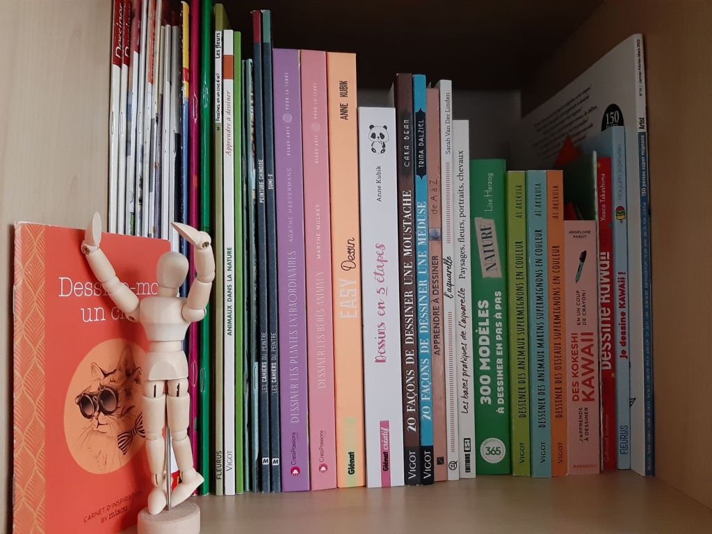 Année 2023 sous le signe du dessin pour moi